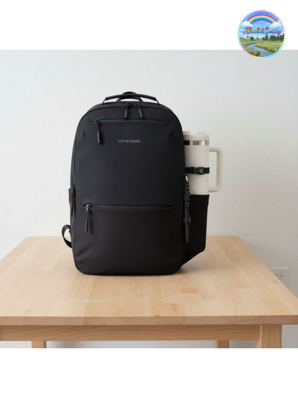 LOVEVOOK Laptop Backpack 15.6Inch Water Resistant Work Travel Computer Bag